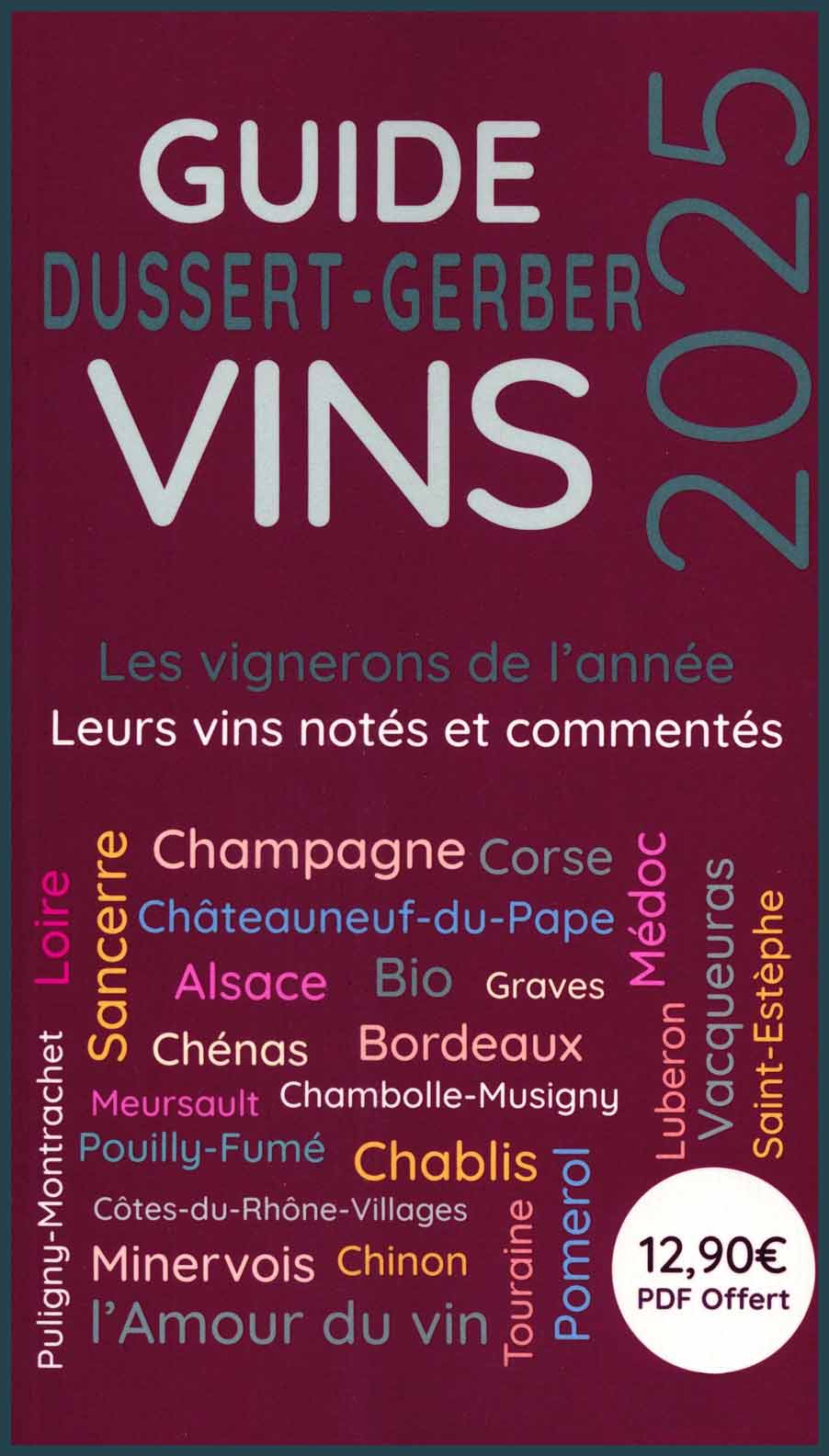 Couverture Guide des Vins Dussert-Gerber 2025